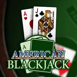 American Blackjack slot visual from Habanero available on slotrushscasino.com
