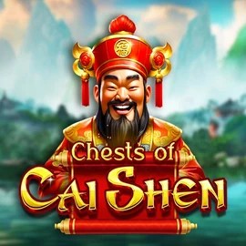 Chests of Cai Shen game by Pragmatic Play – logo hosted on Slotrush Casino