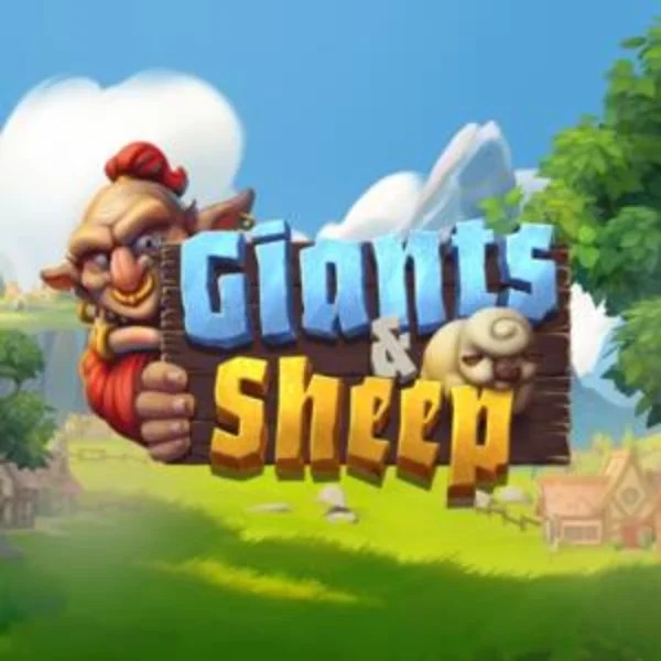Giants and Sheep by Relax Gaming, showcased at slotrushscasino.com – game logo