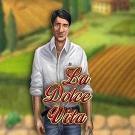 La Dolce Vita logo by Gamomat at Slotrush Casino