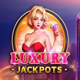 Luxury Jackpots game by Triple Cherry – logo hosted on Slotrush Casino