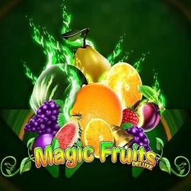 Magic Fruits Deluxe slot logo by Wazdan at Slotrush Casino
