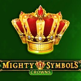 Mighty Symbols Crowns slot visual from Wazdan available on slotrushscasino.com