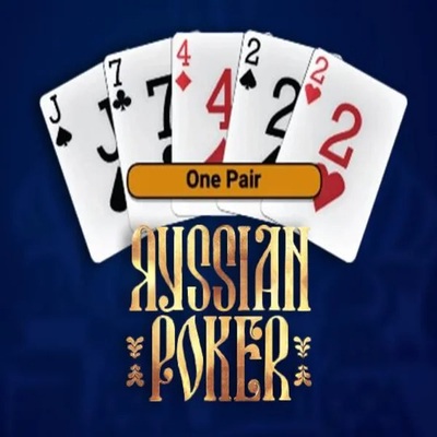 Russian Poker logo – Table Games by OneTouch Games at Slotrush Casino