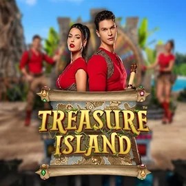 Treasure Island game by Pragmatic Play – logo hosted on Slotrush Casino